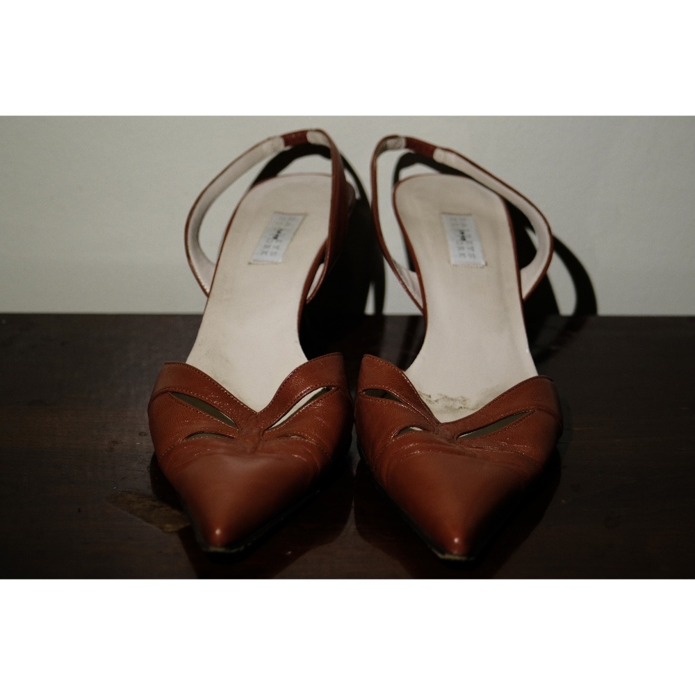 Barney's New York CO-OP Slingback Kitten Heel